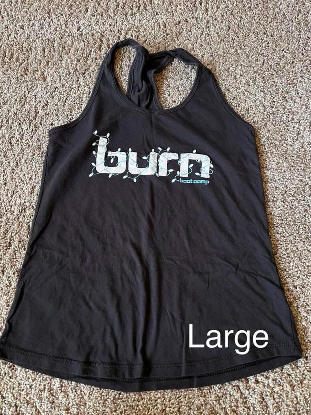 Burn Boot Camp Women’s Black Tank Top - Large